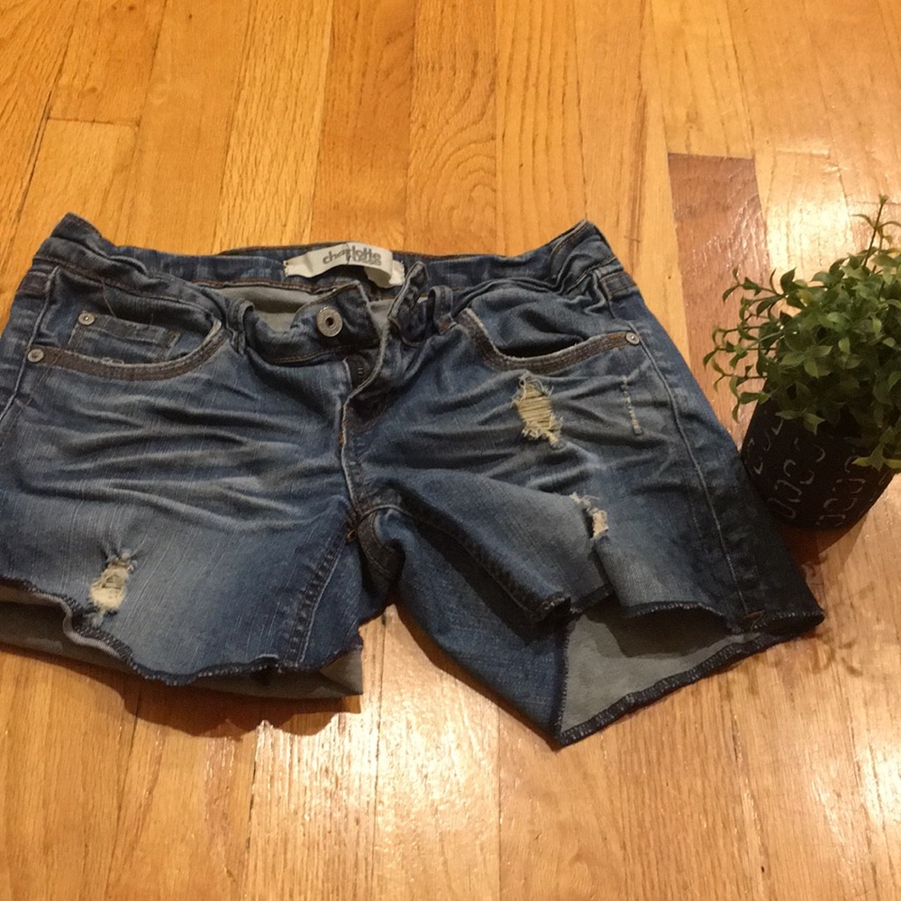 Charlotte Russe Jean Shorts